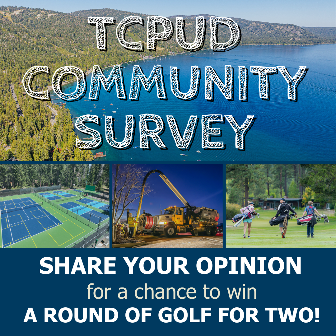 TCPUD Community Survey - Share your opinion for a chance to win a round of golf for two