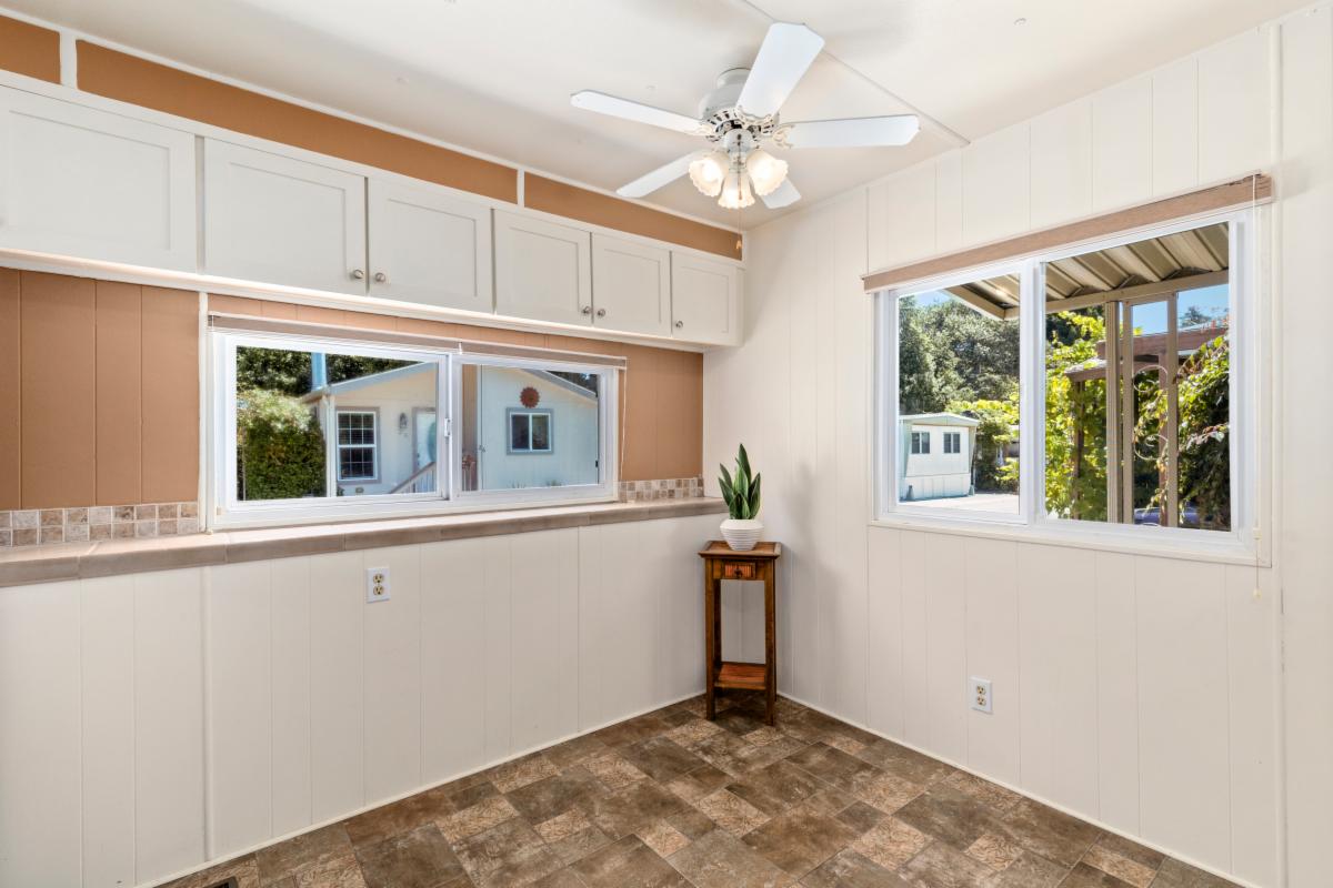 2 bd, 1.5 ba mobile home in heart of Soquel. 300K OPEN 8/3, 8/5, 8/6