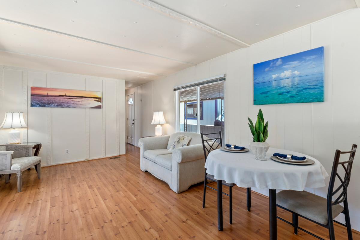 2 bd, 1.5 ba mobile home in heart of Soquel. 300K OPEN 8/3, 8/5, 8/6
