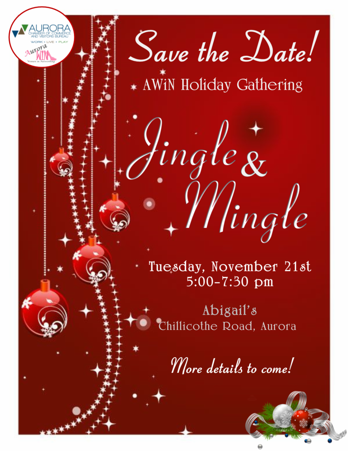 Aurora Chamber of Commerce October Newsletter