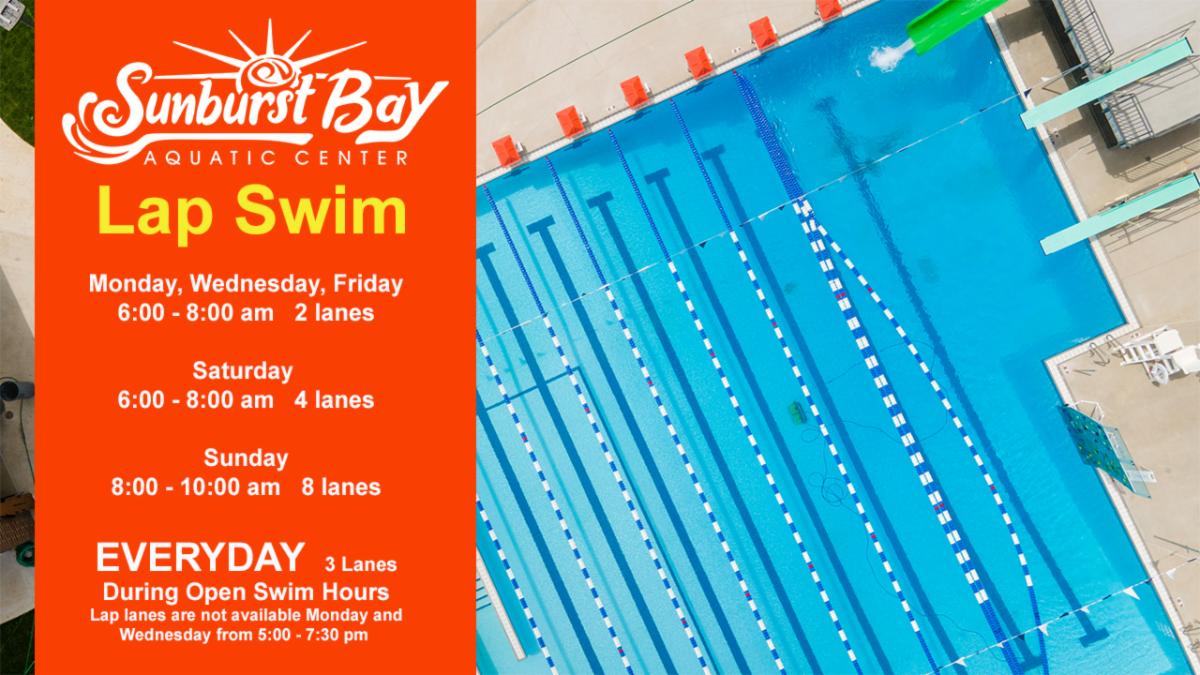 Sunburst Bay Aquatic Center July at a Glance