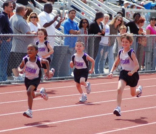 Storm Kids Running