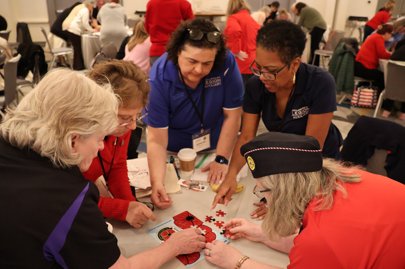Misson Training participants in worskshop
