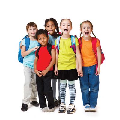 group of young students
