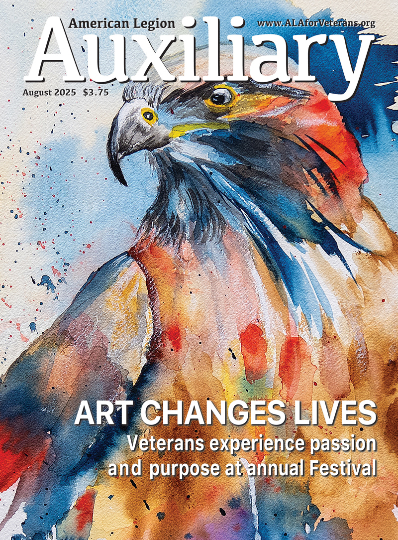 Auxiliary magazine cover 