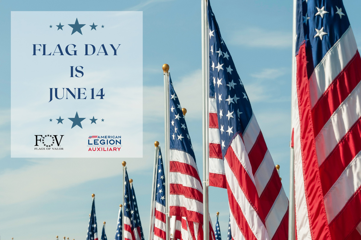 Flag Day is June 14