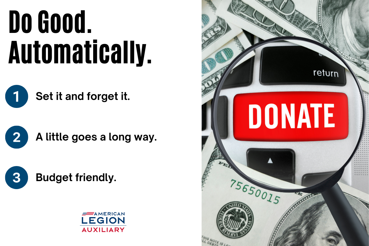 Do Good. Automatically. Make a recurring gift to the ALA 