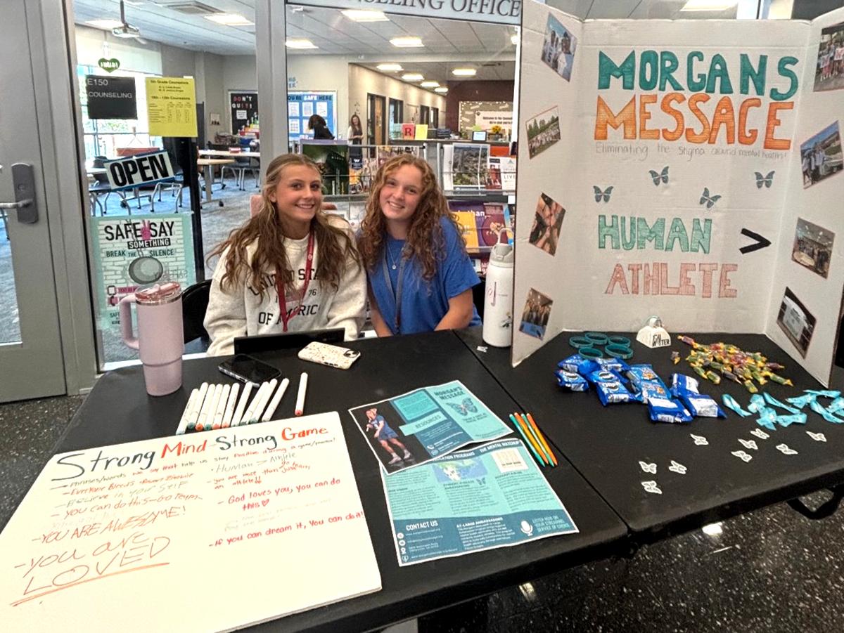 Students promote Morgan's Message