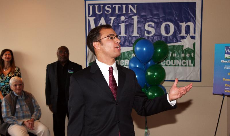 Justin Speaking At Town Hall