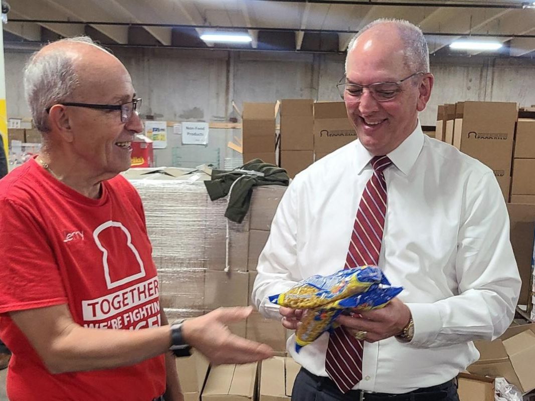 Instagram Video: Consider Giving to Those in Need This Holiday Season; With the holidays upon us, our office has been busy working to highlight the needs of many of our neighbors during what can often be a difficult time for families. Gov. Edwards recently visited the Greater Baton Rouge Food Bank to raise awareness about the issue of food insecurity in our state. The need is great. That's why he is asking everyone who can to please consider donating to a food bank in your community. There are numerous organizations throughout the state and any bit helps during this busy time of year. Click here to view this post on Instagram