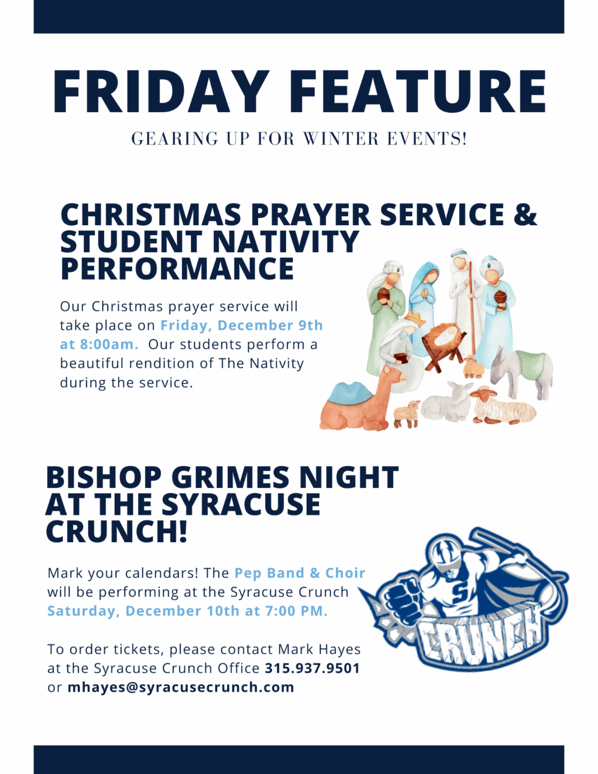Friday Feature Friday feature