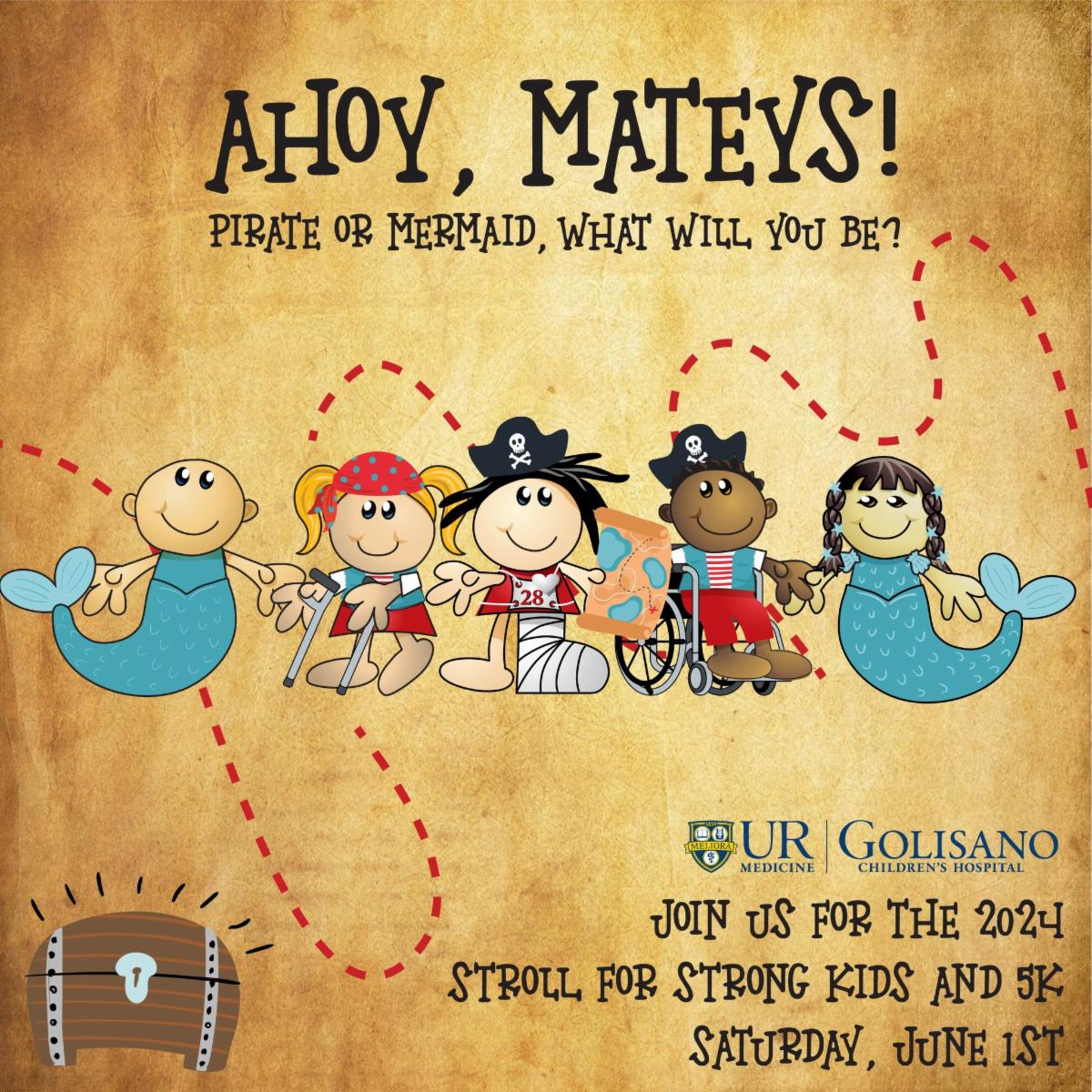 Stroll for Strong Kids Graphic