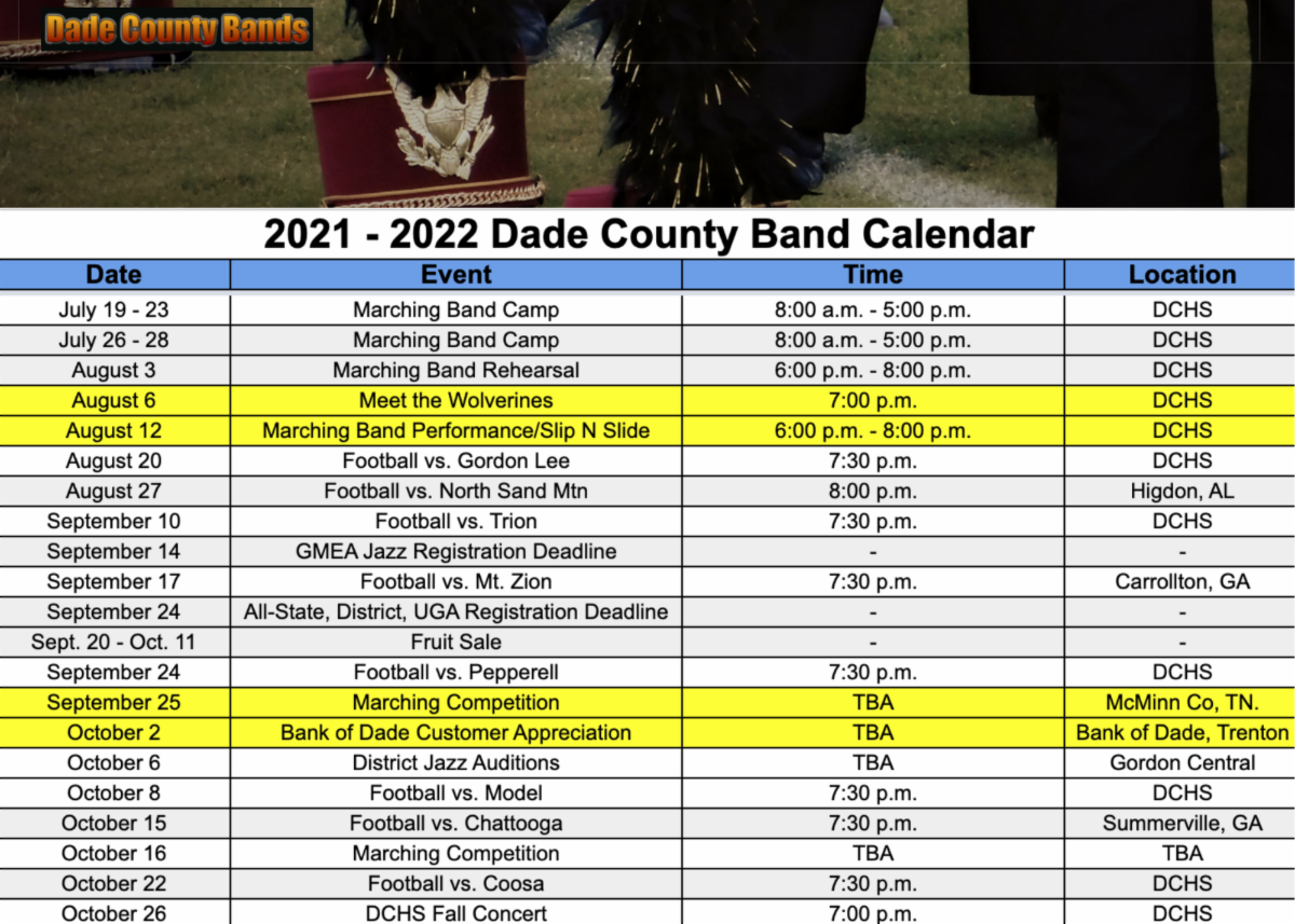 Uga Calendar Fall 2022 Dcs Weekly Update For 08.09.2021 👀