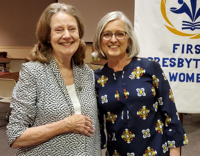 Shirley Brannan and Kay Wall