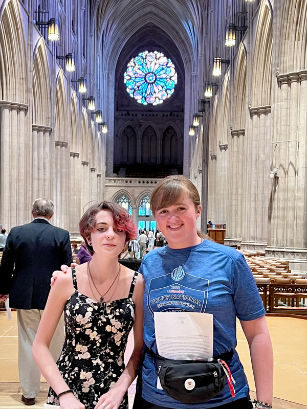 Image of Sinead and Callie