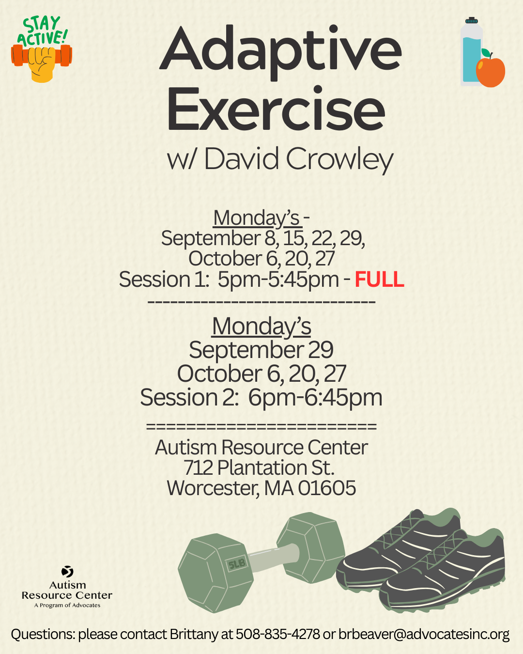Adaptive Exercise