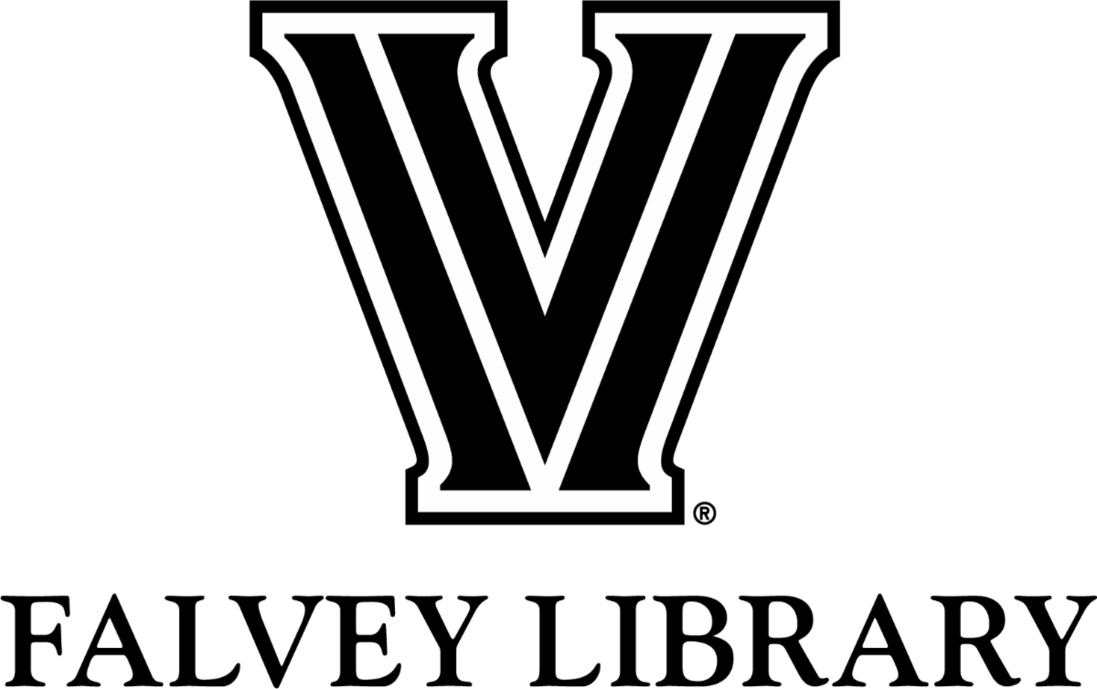Falvey Library logo in black