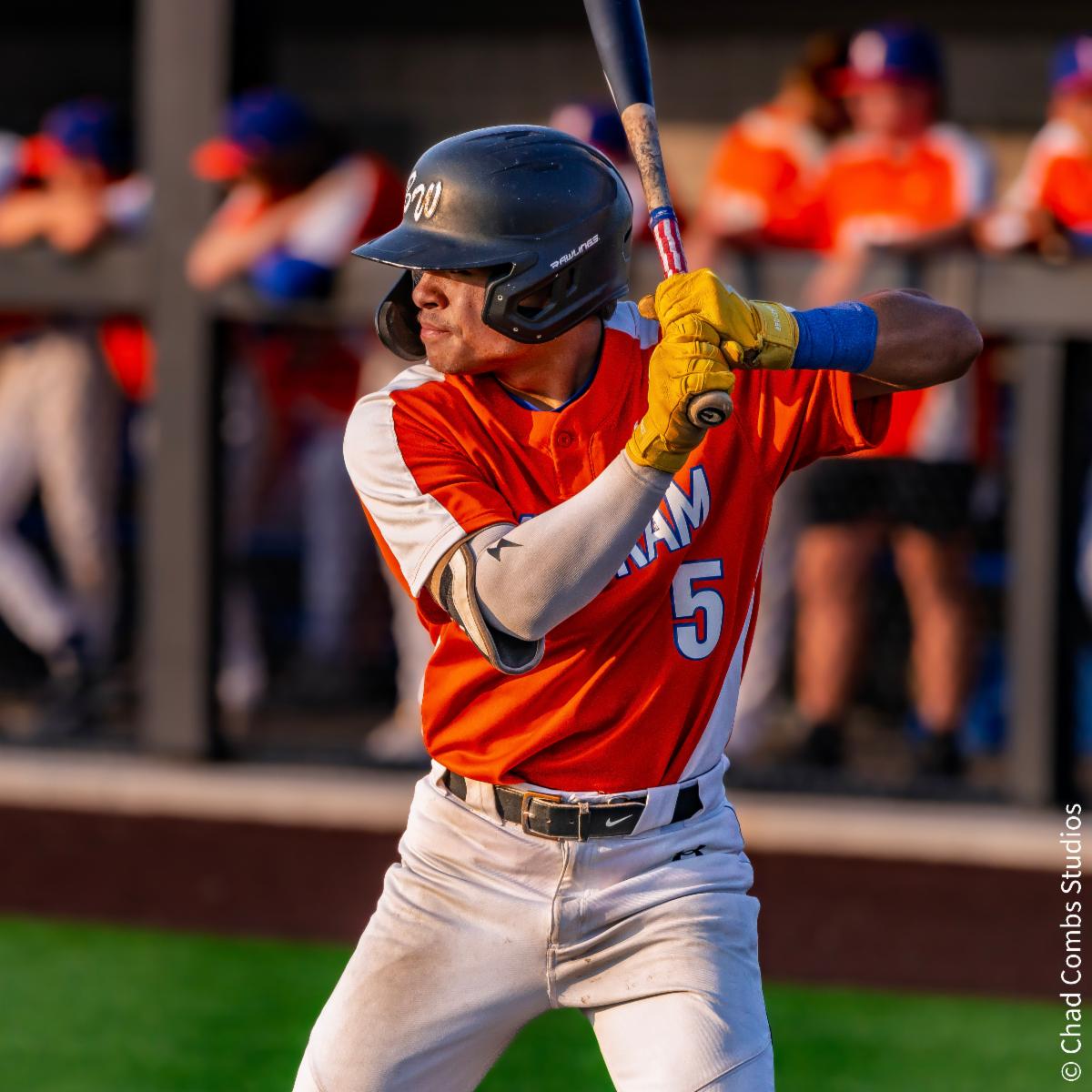 Milgram Mustangs SS Chris Mancinas (Bishop Ward - JCCC) is one of several players who represented JCCC in the JUCO World Series last month.