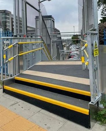 Station stairs