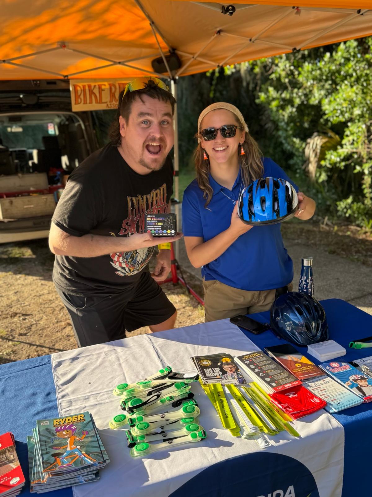 Thalia St. Aug Night Market Bike Safety