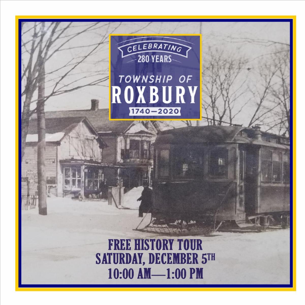 roxbury 280th anniversary tour