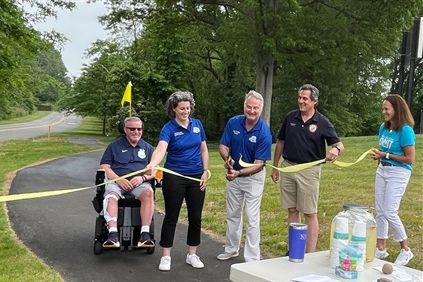 ADA accessible trail opening