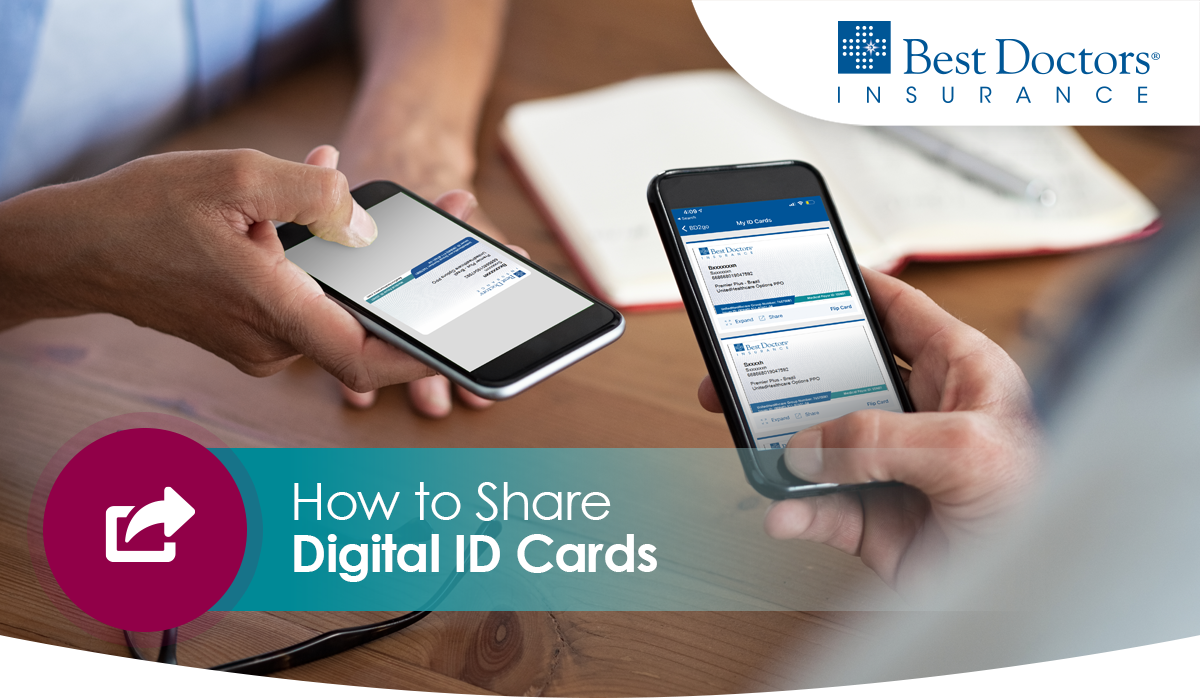 Sharing Your New Digital ID Cards