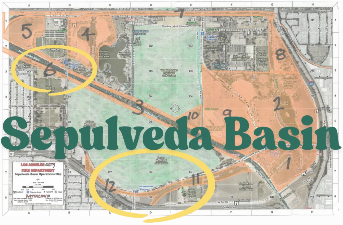 Sepulveda Basin Zone Map