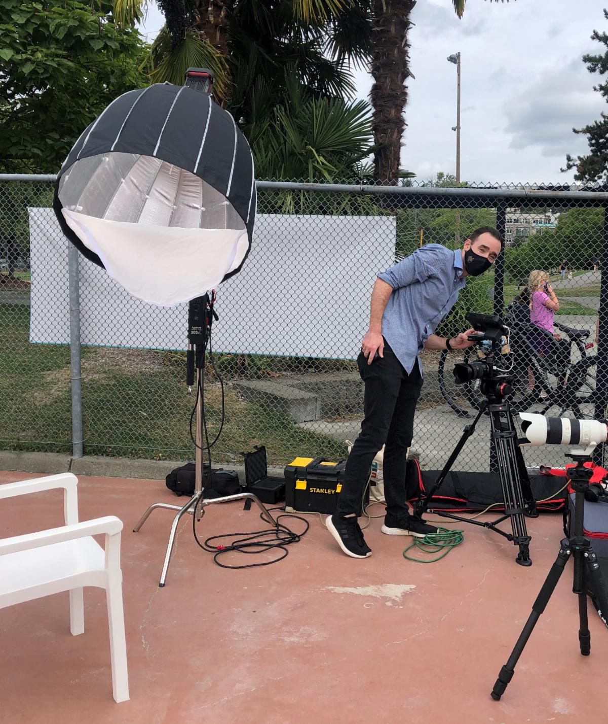 Filming at Peter Kirk Pool.jpg