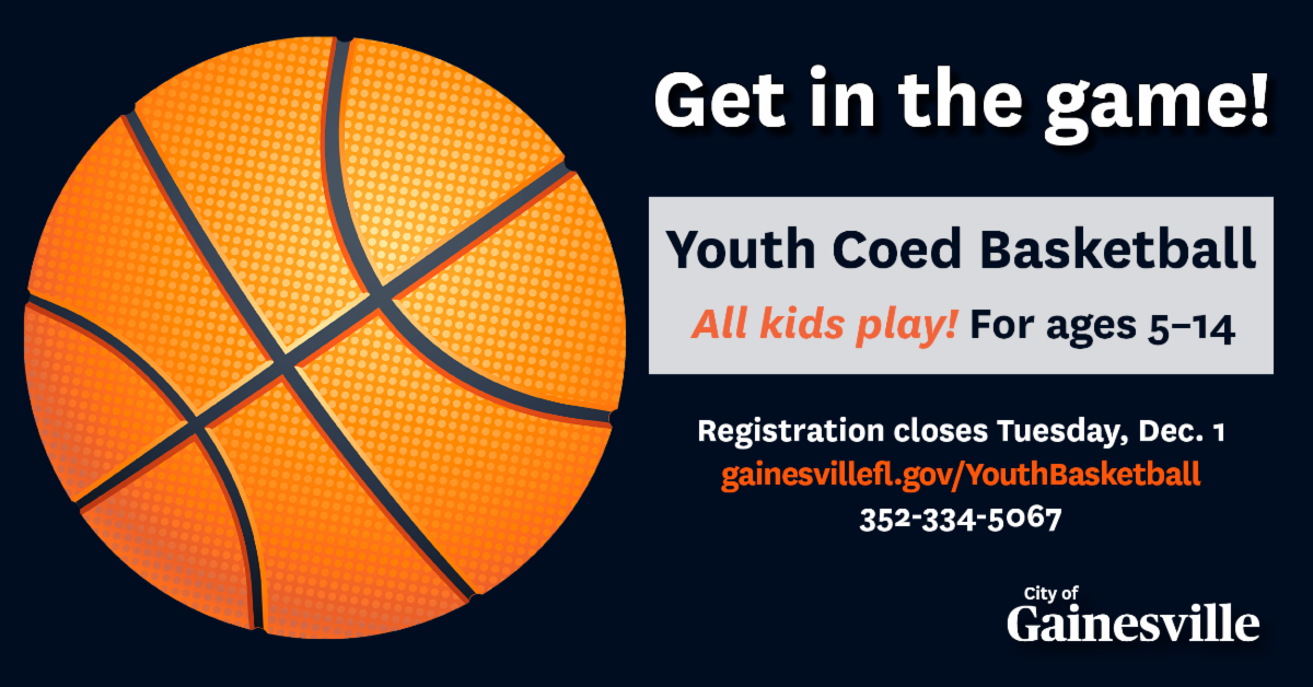 youth coed basketball header