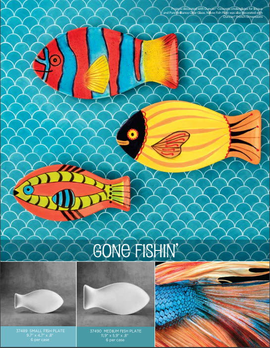 New Duncan Bisque, EZ Stroke, Matte Glazes & Turtles