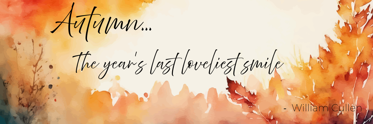 banner for autumn