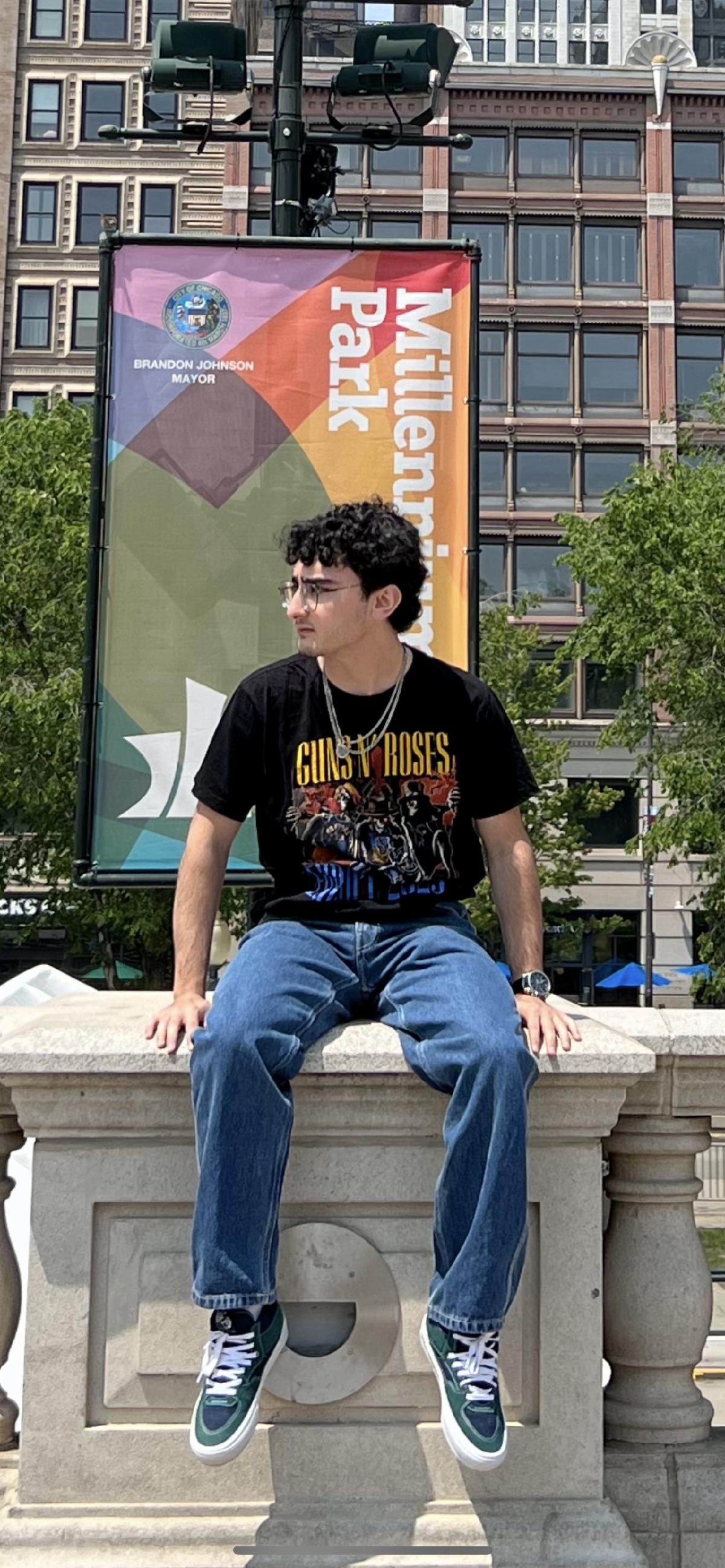 A picture of undergraduate student Almukhtar Mamoori.