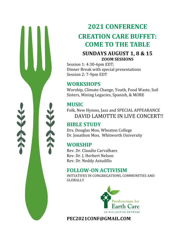 Earth Care Conf flyer