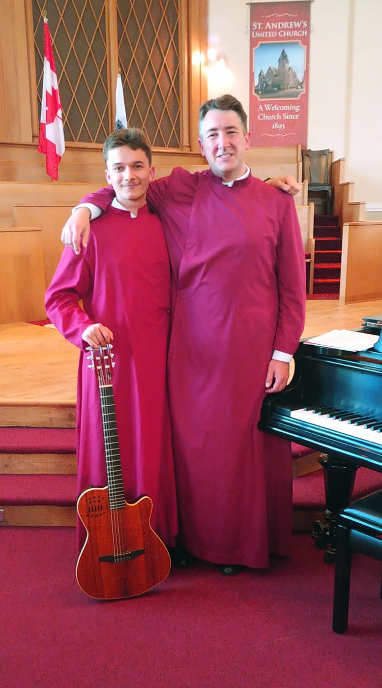 Mark Nathan choir tour St Andrew's