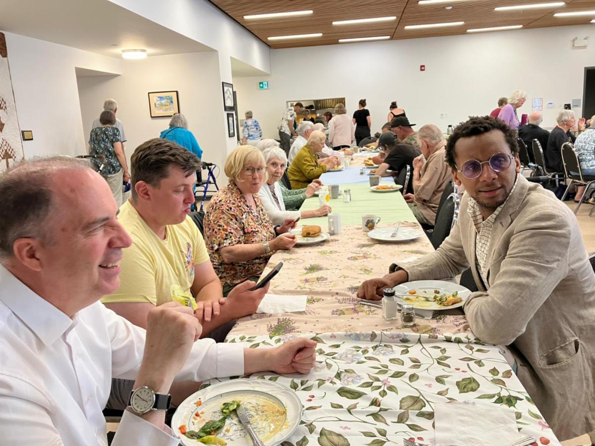 Nanaimo church lunch choir tour 2025