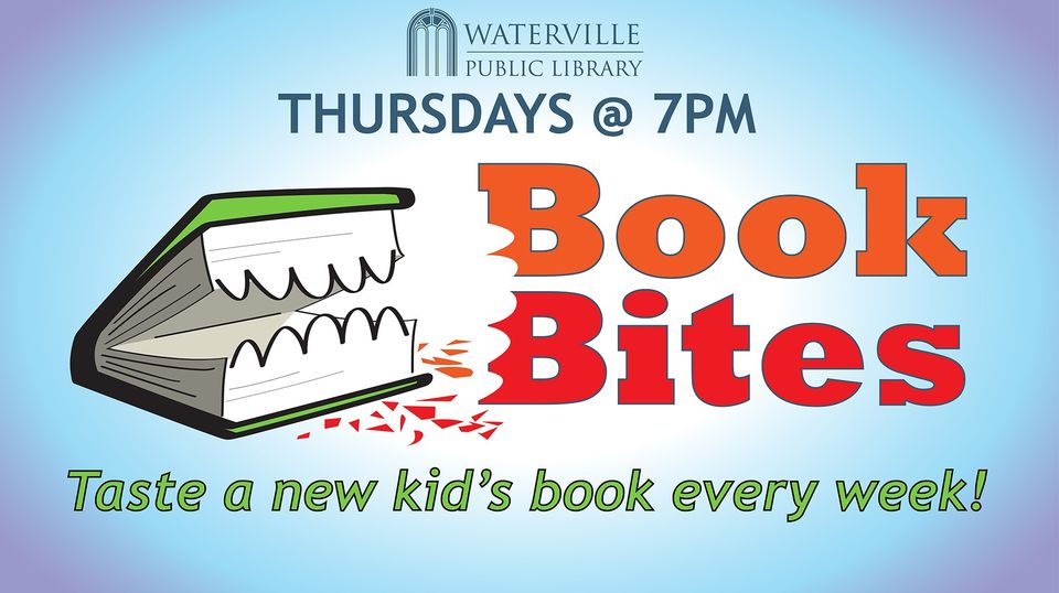 Book Bites, Thursdays, Virtually, Facebook