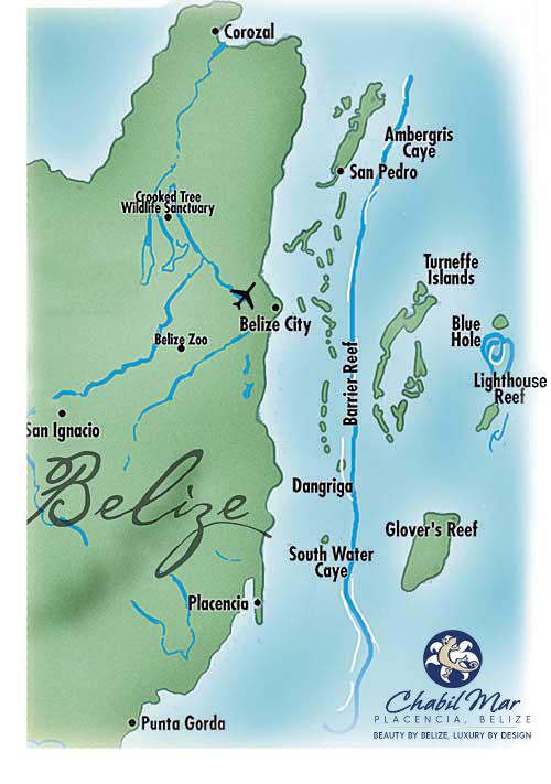 Maps Belize Country