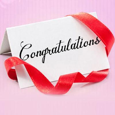 congratulations