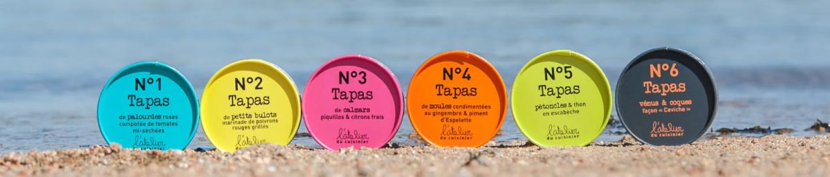 L'Atelier du Cuisinier tinned fish tapas from Brittany