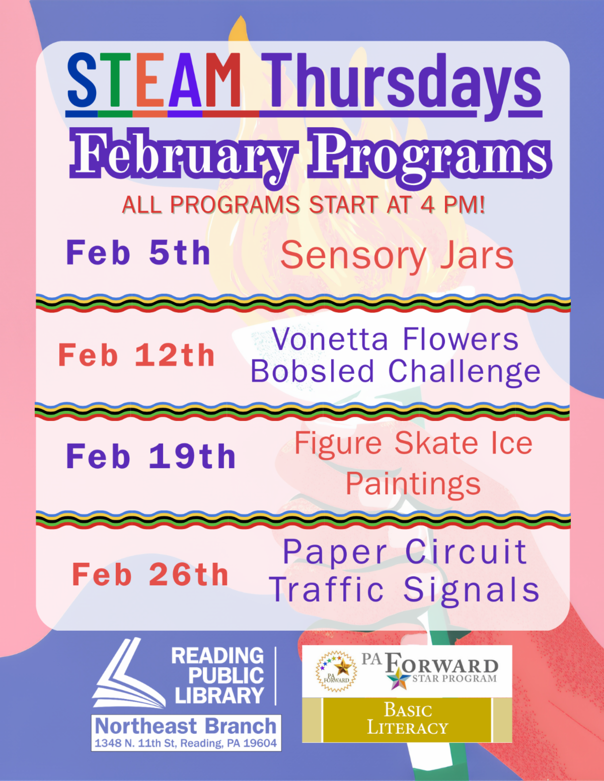 steam thursdays at reading public library northeast