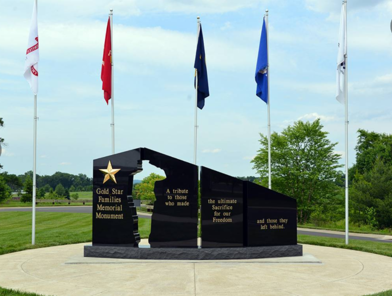 Gold Start Memorial at WC National Cemetery