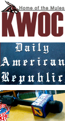 Media logos for 2014-2014 - KWOC, DAR, KFVS