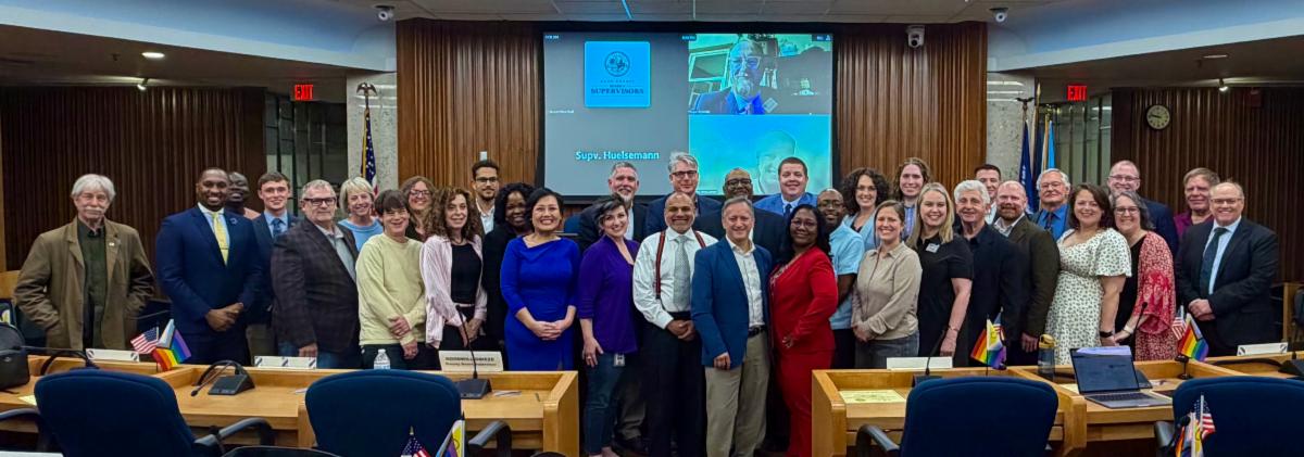 Dane County Board Members group photo